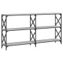 Mesa consola madera de ingeniería gris Sonoma 156x28x80,5 cm von , Seitentische - Ref: Foro24-835427, Preis: 63,56 €, Rabatt: %