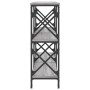 Mesa consola madera de ingeniería gris Sonoma 156x28x80,5 cm von , Seitentische - Ref: Foro24-835427, Preis: 63,56 €, Rabatt: %