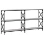 Mesa consola madera de ingeniería gris Sonoma 156x28x80,5 cm von , Seitentische - Ref: Foro24-835427, Preis: 63,56 €, Rabatt: %
