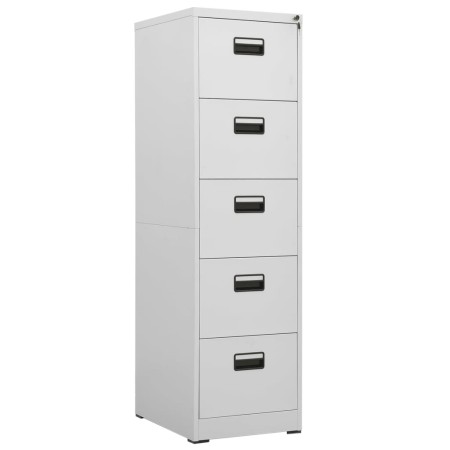 Armario archivador de acero gris claro 46x62x164 cm von , Aktenschränke - Ref: Foro24-336283, Preis: 399,17 €, Rabatt: %