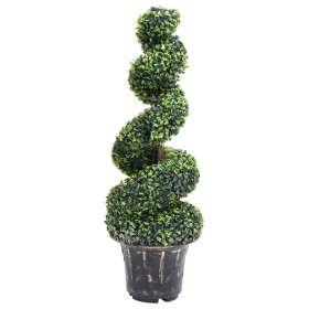Planta espiral de Boj artificial con macetero verde 100 cm von , Künstliche Flora - Ref: Foro24-336505, Preis: 91,11 €, Rabat...