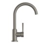 SCHÜTTE Grifo mezclador para fregadero CORNWALL grafito mate by , Faucets - Ref: Foro24-429398, Price: 88,85 €, Discount: %