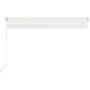 Cream manual retractable awning 450x350 cm by vidaXL, Awnings - Ref: Foro24-3068997, Price: 379,15 €, Discount: %
