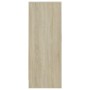 Mueble zapatero madera contrachapada roble Sonoma 60x35x92 cm de , Zapateros y organizadores de calzado - Ref: Foro24-808930,...