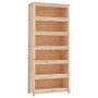 Estantería madera maciza de pino 80x35x183 cm von , Bücherregale und Regale - Ref: Foro24-821694, Preis: 166,82 €, Rabatt: %