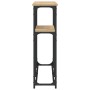 Mesa consola madera de ingeniería roble Sonoma 145x22,5x75 cm by , Side tables - Ref: Foro24-834096, Price: 57,21 €, Discount: %