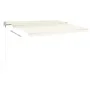 Toldo retráctil automático crema 400x350 cm de vidaXL, Toldos - Ref: Foro24-3068987, Precio: 438,42 €, Descuento: %