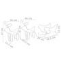 Renos y trineo de Navidad decoración jardín 576 LEDs von , Weihnachtsbeleuchtung - Ref: Foro24-51257, Preis: 82,86 €, Rabatt: %
