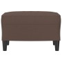 Reposapiés de cuero sintético marrón 60x50x41 cm von , Osmanen - Ref: Foro24-349289, Preis: 51,24 €, Rabatt: %