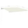 Toldo retráctil automático crema 400x350 cm de vidaXL, Toldos - Ref: Foro24-3068987, Precio: 438,42 €, Descuento: %