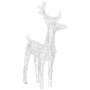 Renos de Navidad 2 unidades 80 LED blanco cálido acrílico von , Weihnachtsbeleuchtung - Ref: Foro24-342678, Preis: 66,19 €, R...