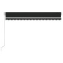 Manuell einfahrbare Markise anthrazitgrau 450x350 cm von vidaXL, Markisen - Ref: Foro24-3068999, Preis: 394,84 €, Rabatt: %