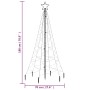 Árbol de Navidad con pincho 200 LED blanco frío 180 cm by , Christmas trees - Ref: Foro24-343567, Price: 75,96 €, Discount: %