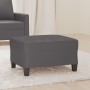 Reposapiés de cuero sintético gris 70x55x41 cm von , Osmanen - Ref: Foro24-349358, Preis: 59,57 €, Rabatt: %
