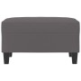 Reposapiés de cuero sintético gris 70x55x41 cm von , Osmanen - Ref: Foro24-349358, Preis: 59,57 €, Rabatt: %