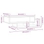 Mesa de centro madera de ingeniería roble marrón 105x55x32 cm von , Couchtisch - Ref: Foro24-815983, Preis: 66,74 €, Rabatt: %
