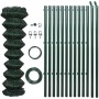 Valla tela metálica con postes acero verde 1x25 m von , Zaunpaneele - Ref: Foro24-140357, Preis: 208,14 €, Rabatt: %