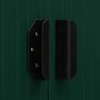 Cobertizo jardín con tejado extendido acero verde 346x193x181 cm by , Sheds - Ref: Foro24-144037, Price: 687,32 €, Discount: %