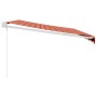Toldo retráctil aluminio y tela naranja y marrón 4x3 m von , Markisen - Ref: Foro24-3154443, Preis: 257,48 €, Rabatt: %