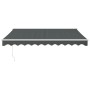 Toldo retráctil aluminio y tela gris antracita 3x2,5 m by , Awnings - Ref: Foro24-3154436, Price: 199,88 €, Discount: %