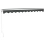 Toldo retráctil aluminio y tela gris antracita 3x2,5 m by , Awnings - Ref: Foro24-3154436, Price: 199,88 €, Discount: %