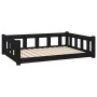 Cama para perros madera maciza de pino negro 105,5x75,5x28 cm von , Betten für Hunde - Ref: Foro24-820206, Preis: 104,77 €, R...