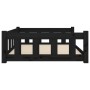 Cama para perros madera maciza de pino negro 105,5x75,5x28 cm von , Betten für Hunde - Ref: Foro24-820206, Preis: 104,77 €, R...