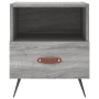 Mesitas noche 2 uds madera ingeniería gris Sonoma 40x35x47,5 cm de , Mesitas de noche - Ref: Foro24-827385, Precio: 54,93 €, ...
