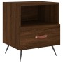 Mesita noche 2 uds madera ingeniería marrón roble 40x35x47,5 cm von , Nachttische - Ref: Foro24-827387, Preis: 61,03 €, Rabat...