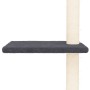 Árbol rascador gatos suelo a techo gris oscuro 267,5-297,5 cm von , Katzenmöbel - Ref: Foro24-171707, Preis: 75,23 €, Rabatt: %