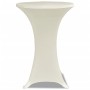 2 Manteles color crema ajustados para mesa de pie - 70 cm diámetro by , Covers - Ref: Foro24-241208, Price: 26,68 €, Discount: %