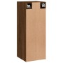 Armario de pared madera ingeniería marrón roble 34,5x34x90 cm by , Sideboards - Ref: Foro24-835025, Price: 51,36 €, Discount: %