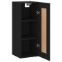 Armario de pared madera de ingeniería negro 34,5x34x90 cm von , Sideboards - Ref: Foro24-835019, Preis: 51,65 €, Rabatt: %