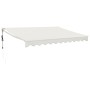 Toldo retráctil automático color crema 3x2,5 m de , Toldos - Ref: Foro24-3154476, Precio: 290,57 €, Descuento: %