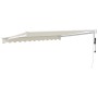 Toldo retráctil automático color crema 3x2,5 m de , Toldos - Ref: Foro24-3154476, Precio: 290,57 €, Descuento: %