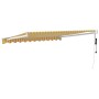 Toldo retráctil automático amarillo y blanco 3x2,5 m von , Markisen - Ref: Foro24-3154481, Preis: 310,99 €, Rabatt: %