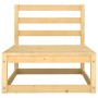 Juego de muebles de jardín 10 piezas madera maciza de pino by , Garden sets - Ref: Foro24-3075919, Price: 620,13 €, Discount: %