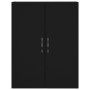 Armarios de pared 2 uds madera de ingeniería negro by , Sideboards - Ref: Foro24-3197890, Price: 173,64 €, Discount: %