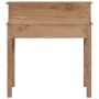Escritorio de madera maciza de teca 90x50x100 cm de , Escritorios - Ref: Foro24-282851, Precio: 374,11 €, Descuento: %