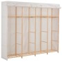 Armario de tela blanco 200x40x170 cm von , Kleiderschränke - Ref: Foro24-248200, Preis: 174,81 €, Rabatt: %