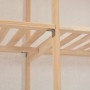 Armario de tela blanco 200x40x170 cm von , Kleiderschränke - Ref: Foro24-248200, Preis: 174,81 €, Rabatt: %