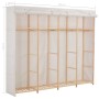 Armario de tela blanco 200x40x170 cm von , Kleiderschränke - Ref: Foro24-248200, Preis: 174,81 €, Rabatt: %