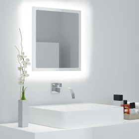 Espejo de baño acrílico blanco brillo 40x8,5x37 cm de , Tocadores de baño - Ref: Foro24-804913, Precio: 30,29 €, Descuento: %
