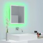 Espejo de baño acrílico blanco brillo 40x8,5x37 cm by , bathroom vanities - Ref: Foro24-804913, Price: 30,60 €, Discount: %
