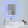 Espejo de baño acrílico blanco brillo 40x8,5x37 cm by , bathroom vanities - Ref: Foro24-804913, Price: 30,60 €, Discount: %