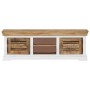 Mueble para TV de madera maciza de mango 118x30x40 cm von , Schränke und Lagerung - Ref: Foro24-247970, Preis: 276,74 €, Raba...