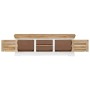 Mueble para TV de madera maciza de mango 118x30x40 cm von , Schränke und Lagerung - Ref: Foro24-247970, Preis: 276,74 €, Raba...