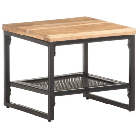 Mesa auxiliar de madera maciza de acacia 40x40x35 cm de , Mesas auxiliares - Ref: Foro24-320243, Precio: 68,01 €, Descuento: %