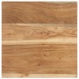 Mesa auxiliar de madera maciza de acacia 40x40x35 cm by , Side tables - Ref: Foro24-320243, Price: 68,01 €, Discount: %