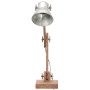 Lámpara de mesa industrial plateada redonda 58x18x90 cm E27 by , Lamps - Ref: Foro24-320551, Price: 56,88 €, Discount: %